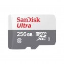 SanDisk Ultra 256 GB MicroSDXC UHS-I Luokka 10 SanDisk Ultra 256 GB MicroSDXC UHS-I Luokka 10