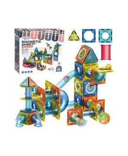WOOPIE магнитные конструкторы Светящийся 3D мир животных 124 шт.