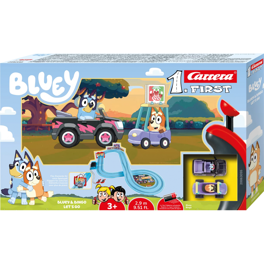 CARRERA 1 Esimene tor BLUey Lähme 2,4m 20063055