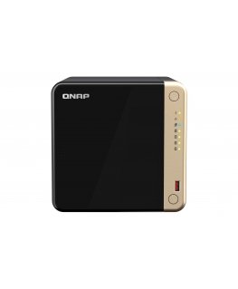 QNAP TS-464 NAS Tower Intel® Celeron® N5095 8 GB DDR4 0 TB QNAP QTS Melns