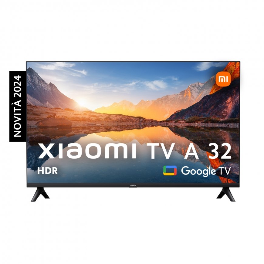 Xiaomi TV A 32" 81,3 cm (32") HD Smart TV „Wi-Fi“ Juoda