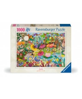 Ravensburger 1000 dalių dėlionė: maža sodas