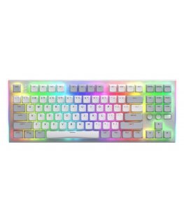 HATOR Gravity TKL klaviatuur Mängimine USB QWERTY Ameerika inglise keel Valge