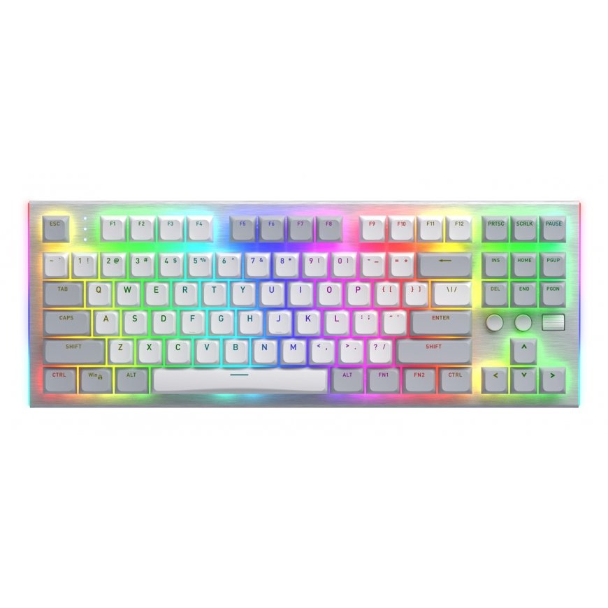 HATOR Gravity TKL keyboard Gaming USB QWERTY US English White