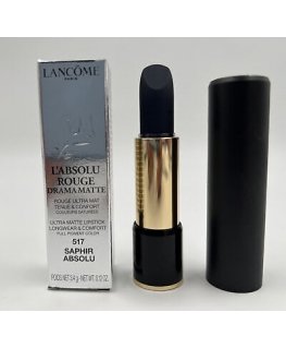 Lancome, L'Absolu Rouge, Matte, Creamy Lipstick, 517, Saphir Abolsu, 3.4 g