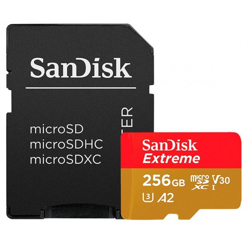 SanDisk Extreme PLUS 256 GB MicroSDXC