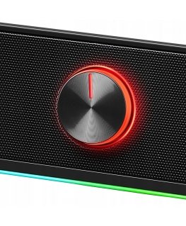 Defender Soundbar Z10 Computer Speakers, 2.0, 6W, black, volume control, LED backlighting, USB/Bluetooth, 80Hz-20kHz