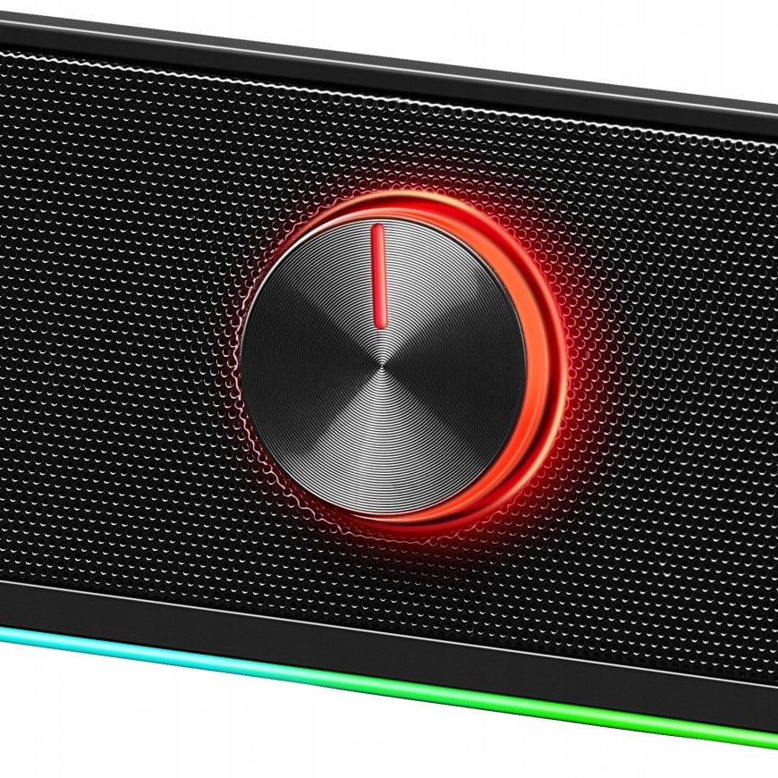 Arvuti kõlarid Defender Soundbar Z10, 2.0, 6W, must, helitugevuse reguleerimine, LED taustvalgustus, USB/Bluetooth, 80Hz-20kHz