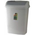 Curver atkritumu tvertne ar vāku, pelēka/sudraba, plastmasa, 25 l, 34 x 34 cm, A 47 cm, gab. Curver atkritumu tvertne ar vāku, pelēka/sudraba, plastmasa, 25 l, 34 x 34 cm, A 47 cm, gab.