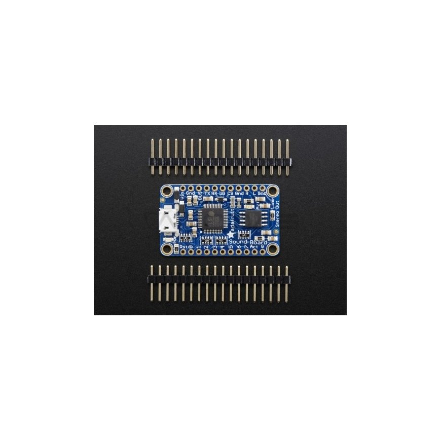 Oem Adafruit Audio FX Mini sound board - WAV/OGG trigger 16MB Flash 3 - 5.5VDC 16MB – 2