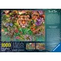 Ravensburger dėlionė 1000 vnt: tigro džiunglėse Ravensburger dėlionė 1000 vnt: tigro džiunglėse