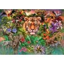 Ravensburger palapeli 1000 kpl: tiikeri viidakossa Ravensburger palapeli 1000 kpl: tiikeri viidakossa
