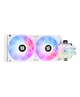 Thermalright Aqua Elite 240 WHITE ARGB V3 Kompiuterio aušinimo sistema Procesorius Aušinimo skysčiu rinkinys 12 cm Balta 1 vnt
