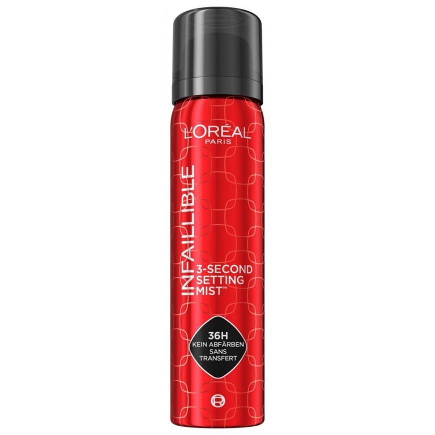 L'Oreal Paris, Infallible, Fixing, Setting Spray, 75 ml