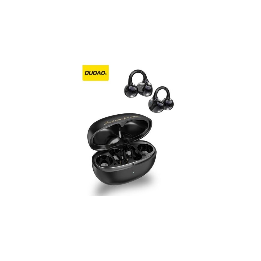 Dudao U20 TWS „Bluetooth“ belaidės ausinės - Juodos