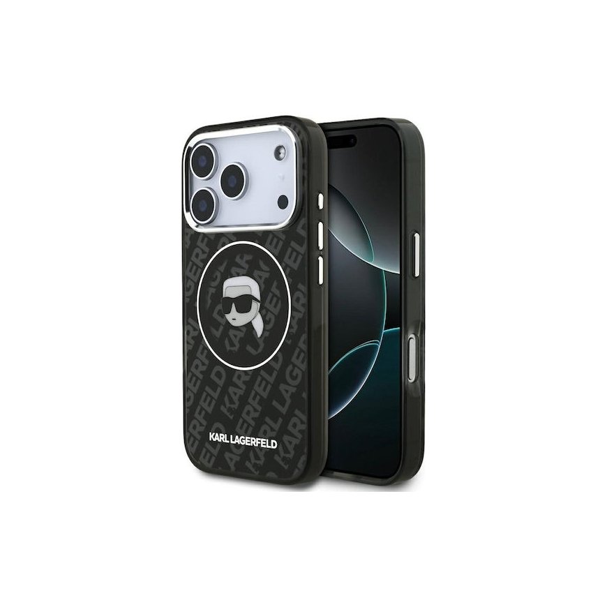 Atveju Karl Lagerfeld IML Karl Head Logotipas MagSafe iPhone 17 Pro – 2