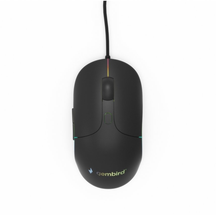 Gembird MUS-UL-02 компьютерная мышь Игровой Для обеих рук USB тип-A 2400 DPI