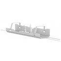 Neomounts ADS07-122WH Cable tray - screw-mounted - universal Neomounts ADS07-122WH Cable tray - screw-mounted - universal