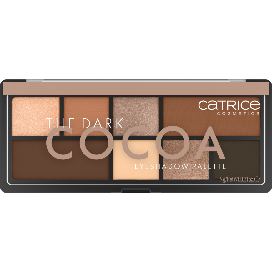 „Catrice The Dark Cocoa“ silmämeikkipaletti, 9 g