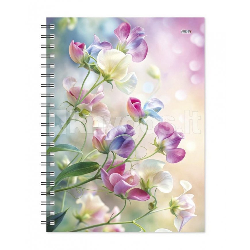 Ajastin Kalenteri OPISKELUKIRJA 2025/2026 Aamusuukko, 14 x 19 cm, spiralla, pahvikansi – 2