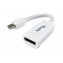 Equip 133440 videokaabliadapter 0,15 m Mini DisplayPort DisplayPort Valge