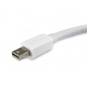 Equip 133440 video kabeļu aksesuārs 0,15 m Mini DisplayPort DisplayPort Balts Equip 133440 video kabeļu aksesuārs 0,15 m Mini DisplayPort DisplayPort Balts
