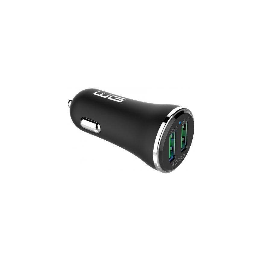Winner Group 6986 mobile device charger Smartphone Black Cigar lighter Fast charging Auto
