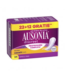 AUSONIA DISCREET дополнительные подгузники для взрослых 34 штуки