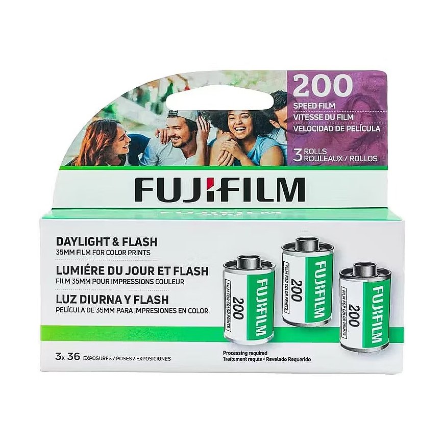 Fujifilm Fujicolor filmi C200/36x3