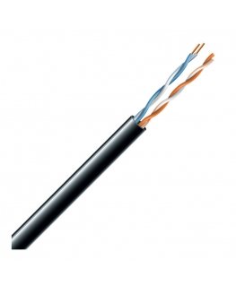LAN network cable ECG UTP 5e (outdoor, PE, Fca, 305m, 24 AWG/0.51mm)