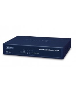 PLANET GSD-503 сетевой коммутатор Gigabit Ethernet (10/100/1000) Синий