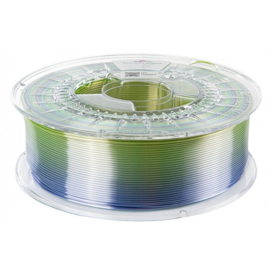 Spectrum Filaments 81019 3D-tulostusmateriaali Polymaitohappo (PLA), Silkki Monivärinen 1 kg – 4