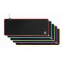 Gembird MP-GAMELED-L коврик для мыши Игровая поверхность Черный Gembird MP-GAMELED-L коврик для мыши Игровая поверхность Черный