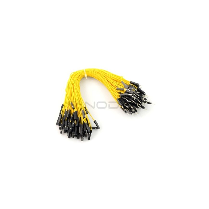 Oem Jungiamieji laidai lizdas-kaištis 20cm dzeltena - 100 gab. – 2