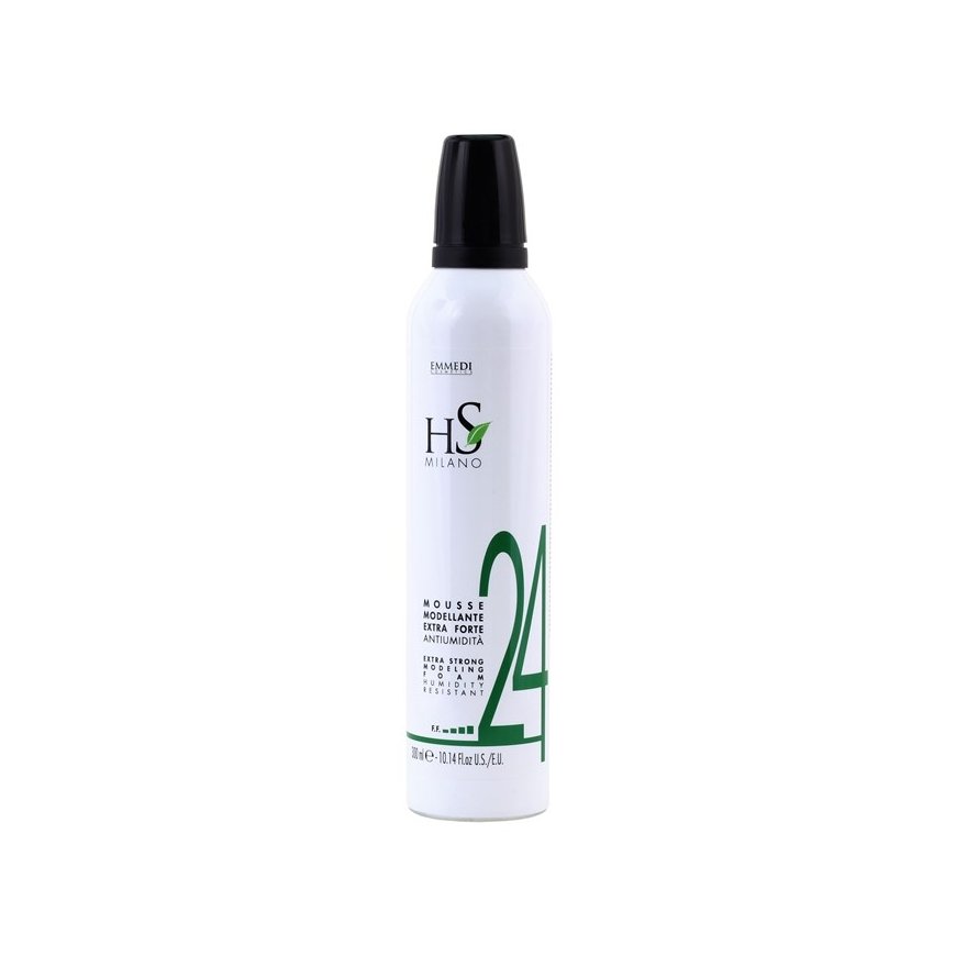 EMMEDI HS MILANO EXTRA STRONG МОДЕЛИРУЮЩАЯ ПЕНКА ДЛЯ ВОЛОС, 300 мл – 2