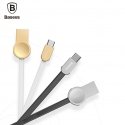 Keyble kabelis (cinko lydinys) Type-C CATKB-02 baltas Keyble kabelis (cinko lydinys) Type-C CATKB-02 baltas