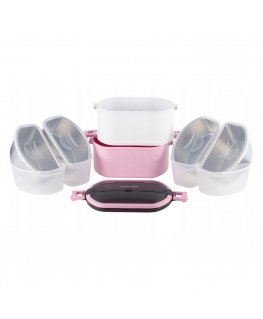 Kahekorruseline lõunakarp "Lunch Box" 1500 ml, 2139, KAMILLE