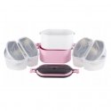Kahekorruseline lõunakarp "Lunch Box" 1500 ml, 2139, KAMILLE