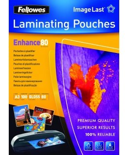 Fellowes ImageLast A3 80 Micron Laminating Pouch - 100 pack