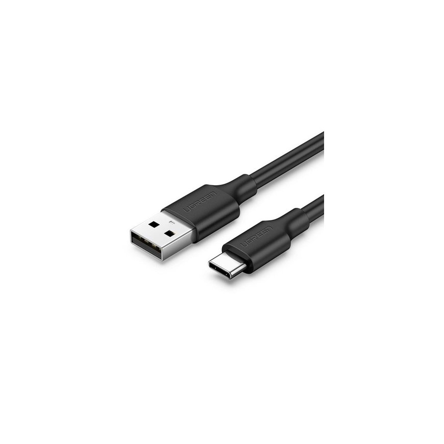 USAMS Bicolor serijos kabelis SJ756 PD 60W USB-C|USB-C 1,2 m žalias – 2