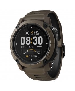 Coros Nomad smart watch, brown