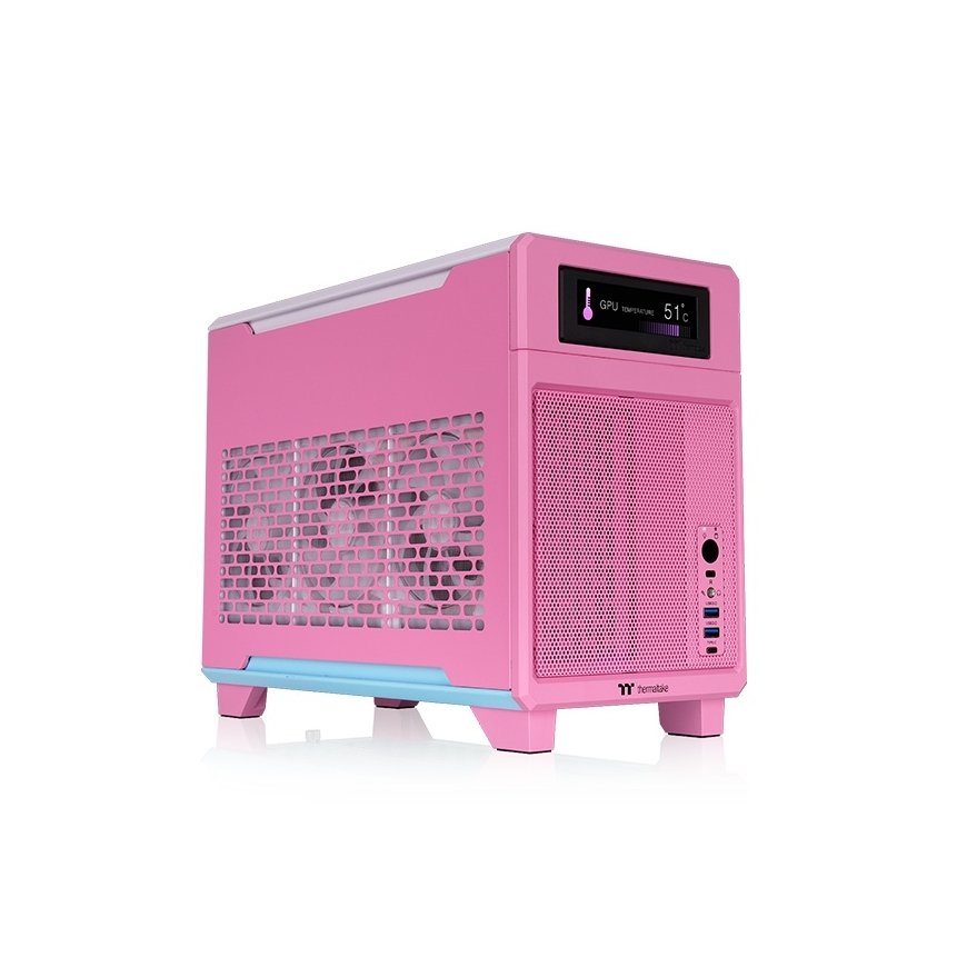 Thermaltake TR100 Mini Tower Rozā