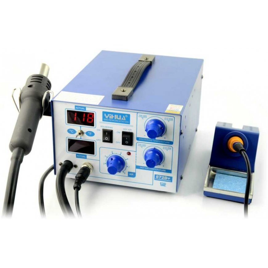 Oem Litavimo stacija 2in1 Yihua 872D+