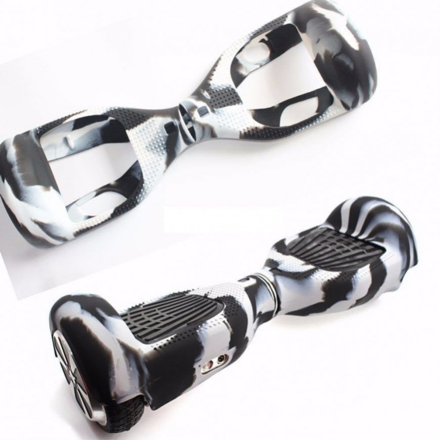 Silicone cover for 6.5'' M01 scooter camouflage Graphite