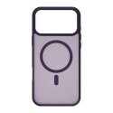 FoneKit MagSafe suderinamas Soft Touch apsauginis dėklas, iPhone 17 Pro, violetinis FoneKit MagSafe suderinamas Soft Touch apsauginis dėklas, iPhone 17 Pro, violetinis