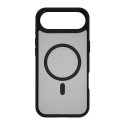 FoneKit MagSafe suderinamas Soft Touch apsauginis dėklas, iPhone Air, juodas/pilkas FoneKit MagSafe suderinamas Soft Touch apsauginis dėklas, iPhone Air, juodas/pilkas