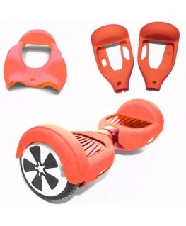 Silikoninis dėklas 6,5'' M01 paspirtukui Raudonas