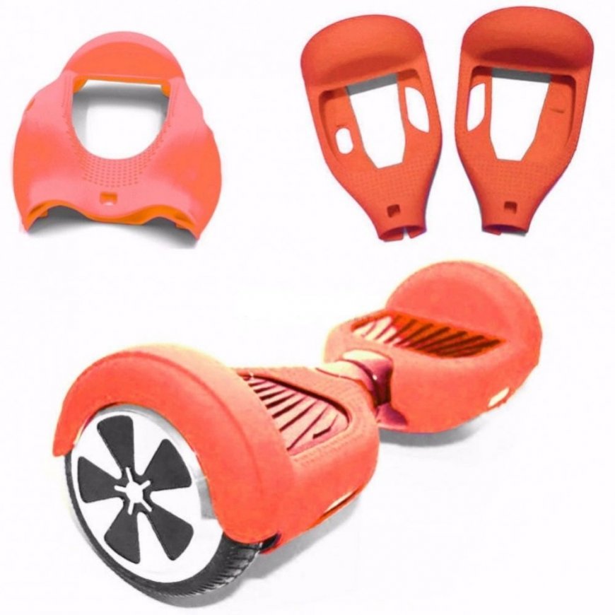 Silicone cover for 6.5'' M01 scooter Red