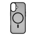 FoneKit MagSafe saderīgs Soft Touch aizsargapvalks, iPhone 17, melns/pelēks FoneKit MagSafe saderīgs Soft Touch aizsargapvalks, iPhone 17, melns/pelēks