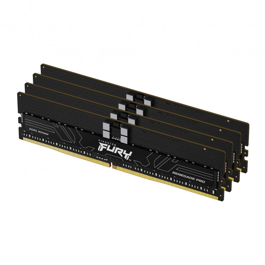 Kingston Technology FURY Renegade Pro atmiņas modulis 64 GB 4 x 16 GB DDR5 6400 MT/s ECC